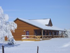 The Lodge in February 2007 after a fresh snow.