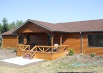 Main Lodge Addition at Antler Ridge Lodge.